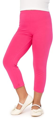 Merry Style Mädchen 3/4 Leggings aus Baumwolle MS10-226 (Amaranth, 134 cm)