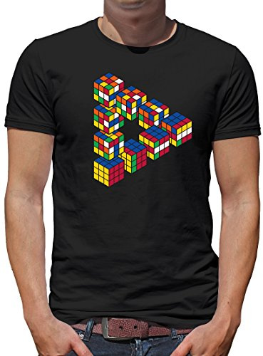 TShirt-People Escher Zauberwürfel T-Shirt Herren