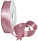 Morex Ribbon 08822/50-165 Doppelseitiges Satinband, 2,2 cm x 45,7 m, rosé-mauvefarbenes für Geschenkverpackungen, Geschenkkarten, Satinkleid, Seidenbänder zum Basteln, Hochzeitsgeschenke