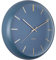 Karlsson [A] Wanduhr Globe Dark Blue