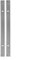 NIDUNO 2pcs 210x16,5x1,5mm Hobelklinge für Schepp CH HMS 850 (Typ 2)