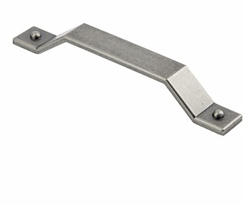 MS Beschläge Möbelgriff 160mm Lochabstand Schrankgriff Schubladengriff Vintagegriff Küchengriff Zamak Türgriff Kommodengriff Möbelbeschlag (Altsilber)