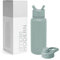 Simple Modern Botella Agua Acero Inoxidable con Pajita y Tapa para Beber de Golpe | Botella Térmica Aislada para Deportes Gimnasio | Summit | 950ml | Sea Glass Sage