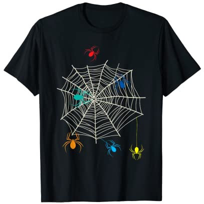 Spinnennetz, Arachnophile Spinnenliebhaber Insekt Spinnennetz T-Shirt