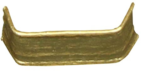 U-Clip aus Papier 55mm Verschlussclips Gold 0,5mm Draht 1000 Stück Clips für Tüten WeltiesSmartTools