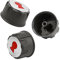 PalpitateC Lot de 3 boutons de rechange pour brûleur à gaz 69893 compatibles avec Weber Spirit 200 et 300 Series (avec commandes avant) années 2013 et plus récentes
