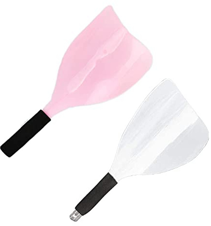 TAORANJU Lot de 2 masques de laque pour salon de coiffure, anti-salissure, protection des yeux pour le maquillage, la coloration des cheveux (couleur aléatoire)