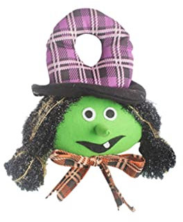 Halloween-Party-Dekoration zum Aufhängen, Kürbisfliege, Hexenpuppe, für Partys, Märkte, Dekoration und Feiertagsdekorationen Baby Schaukel (B, One Size)