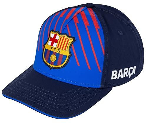Barça-Kappe – offizielle Kollektion des FC Barcelona – Größe verstellbar – Herren, marineblau, Einheitsgröße