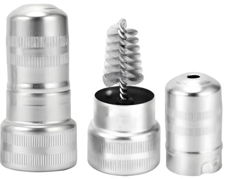 Mandark 2PCS Car Battery Terminal Cleaning Brush, Metal Vehicle Battery Post Cleaner Bristle Tool, Derusting Auto Battery Washer Brush Accessories, Universal for SUV, Truck, RV