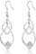 CERSLIMO Ohrringe Silber 925 Hängend AAA Zirkonia Diamant Hängeohrringe Große Lang Silberohrringe Damen Frauen Schmuck Geschenke Weihnachtsgeschenke