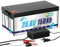HRBEENERGY Batteria LiFepo4 24V 150Ah con caricabatterie, batteria al litio portatile ricaricabile integrata 100A BMS e 4000-15000 cicli, perfetta per camper, motori per traina, barche