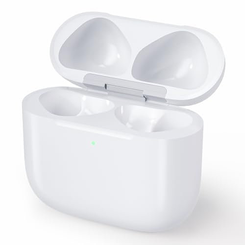 Kabellose Ladecase Kompatibel mit AirPods 4, Charging Case Replacement Ladecase Ersatz mit USB-C Port, Nur Case