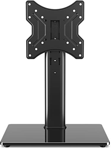 5Rcom TV Standfuss Monitor Fernsehständer Höhenverstellbar Für 23-43 Zoll LCD LED OLED Plasma Flach & Curved Fernseher bis zu 30 KG TV Fuß Standfüße Schwenkbar Max. VESA 200x200