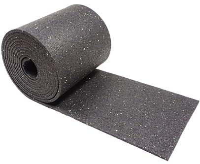 WiCo Unkrautschutzstreifen 10 m x 20 cm 5 mm – Unkrautmatte für Gartenwege, Beete & Randbereiche – wasserdurchlässig – Gummigranulat AntiGrow