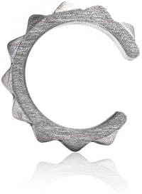 REYTEL Ear Cuff Silber 925 PETRAM Ohrklemme für Herren Damen Fake Helix Piercings Ohrring – Hypoallergener Schmuck Geschenk für Männer & Frauen