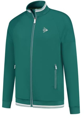 DUNLOP CLUB HERREN TENNIS STRICKJACKE, Atlantic Deep, S