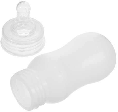 POPETPOP Multi-purpose Feeder Bottle Cat Dog Feeding Use Pigeon Bottle Nipple for Livestock Birds