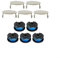 URPIZY Ryobi Kit de fil de bobine et de couvercle de capuchon compatibles – Lot de 5 pièces de rechange pour coupe-bordure RAC124 OLT1831S RLT1830H13 OLT1831