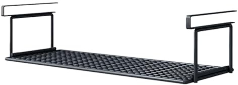 Generisch Unterregal Hängekorb Aus Metall 32/39/52cm, Organizer In Küchenschränken, Schuhschränken Und Kleiderschränken (Schwarz/Weiß)