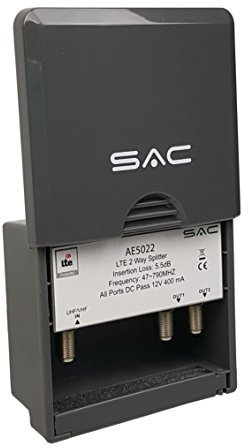 SAC 2 Way Masthead Splitter 47-790MHz