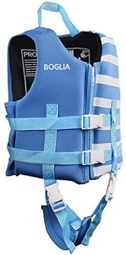 PROTAURI Bambini Giubbotto da Nuoto - Ragazze Ragazzi Giubbotto Galleggiante Bambino Gilet Swim Vest Neoprene Costume da Bagno Imparare a Nuotare Aiuto 2-9 Anni/50N