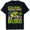 Bin dann mal in meinem Büro Lustiger Garten Spruch T-Shirt