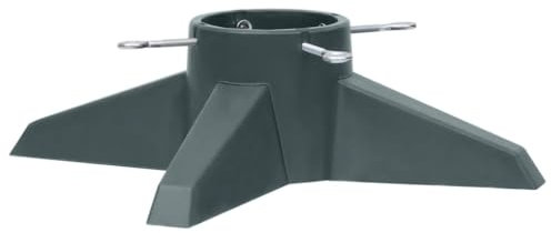 vidaXL Christbaumständer Weihnachtsbaumständer Tannenbaumständer Baumständer Weihnachtsbaumhalter Weihnachtsbaum Ständer Halter Grün 55,5x55,5x15cm