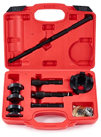 Orion Motor Tech Wheel Bearing Puller Tool Kit Compatible with Harley Davidson Motorcycles, Wheel Bearing Removal & Installation Tool for 3/4 1 25mm Bearings, 18pc Harley Wheel Bearing Tool