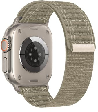 SimpleThings Correa deportiva de nailon para Apple Watch Correa 49 mm 46mm 45 mm 44 mm 42 mm 41 mm 40 mm 38 mm, correa suave ajustable compatible con iWatch Strap Ultra SE 11 10 9 8 7 6 5 4 3 2 1