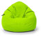 Nadimaideal Sitzsack Tropfenform Kastanie | Bodenkissen für Kinder & Erwachsene | Indoor & Outdoor | Gaming Sitzsack - Sitzkissen - Beanbag | Füllung EPS Perlen (Kiwi, XXL-Durchmesser 88 cm)