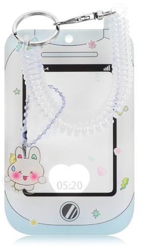 AOZUO Porte cartes photo, porte badge pour carte d'identité, pour album d'idole, cartes bancaires, pendentif pour carte de bus d'étudiant, pochettes de protection pour photos