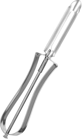 TIESOME 1 Pcs Stainless Steel Vegetable Peeler, Swivel Blade Ergonomic Handle