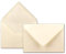 100x Brief-Umschläge in Creme - 80 g/m² - Kuverts in DIN B6 Format 12,5 x 17,6 cm - Nassklebung ohne Fenster