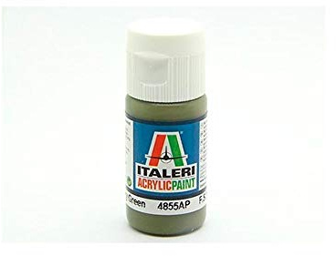 Italeri IT4855AP Acrylic Paint Matt Grün 20 ml