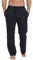 Timone Herren Schlafanzugshose Lang Pyjamahose aus Baumwolle Freizeithose Schlafhose Loungewearhose mit Taschen Nachtwäsche Hose für Herren Sleepwear TPP-001 (Schwarz, M)