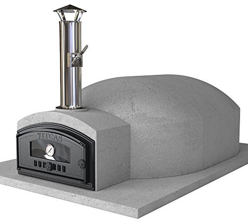 VITCAS DIY Wood Fired Pizza Oven Kit – Build Your Own Pompeii 120 Outdoor Oven