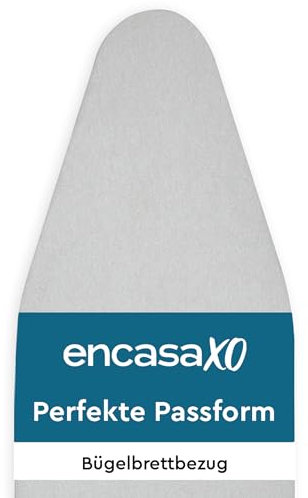 Encasa Homes Funda Tabla De Planchar Metalizado Reflectante De Silicona, 125 x 46 cm Pulgadas con Espuma Gruesa Y Almohadilla De Fieltro, Resiste Quemaduras Y Manchas, Reduce El Tiempo De Planchado