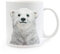 Tasse Emaille Becher oder Thermobecher Kaffeebecher mit Eisbär Kaffeebecher Eisbär-Motiv Geschenk pb013 - ausgewähltes Produkt: *Kaffeetasse*