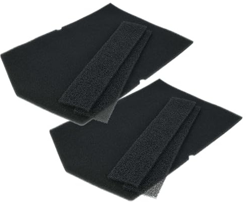 vhbw 6X Foam Filter Compatible with Miele T 8967 WP EcoComfort, T 8966 WP EcoComfort, T 8957 WP EcoComfort, T 8947 WP EcoComfort Tumble Dryer