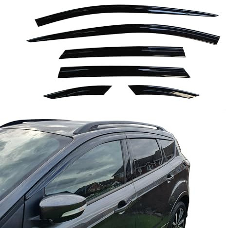 AUTO CLOVER Windabweiser Set für Ford Kuga 2012-2019 (6 Stück)