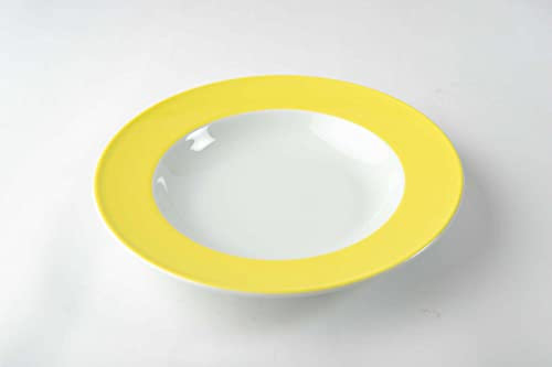 Tiefer Teller - 23 cm zitrone