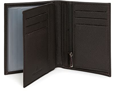 Hexagona Porte-cartes 467144 pour accessoires de voyage, unisexe, marron foncé