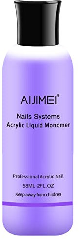 Acrylic Liquid Monomer Monomer 60ml for AcrylicPowder for AcrylicNails, Powder and Liquids
