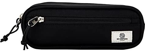 SEVENTEEN LONDON – Modernes ‘Mitcham’ Federmäppchen in schwarz mit Skandi-Stil – perfekt für die Schule