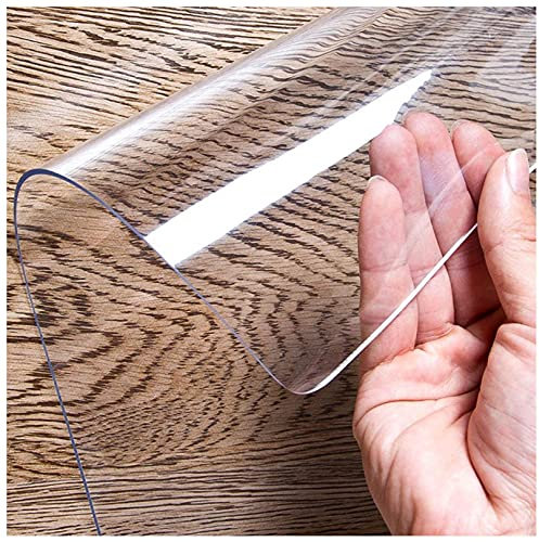 DGSFES Transparente Folie, Glasklar und Hochglanz Schutzfolie Hochwertige Pflegeleicht Und Abwischbar Wasserdicht, ölbeständig, rutschfest, Kratzfest, Pflegeleicht Dicke 3mm 30x30cm/11.8x11.8in