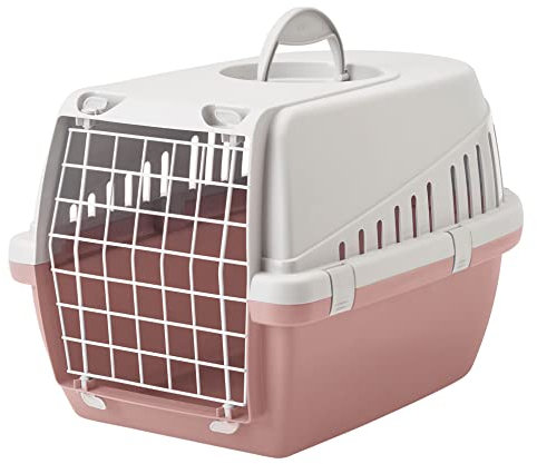 SAVIC - Cage de transport Trotters rose Taille : M