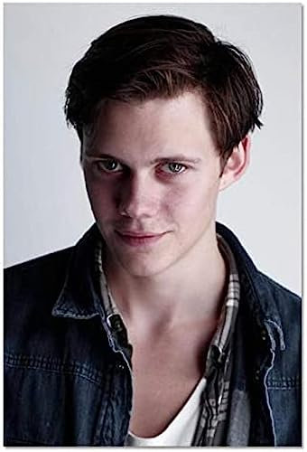 Poster Bill Skarsgard Filmstar Poster Foto Porträt Bilder Poster Und Drucke Leinwand Malerei Home Decor 50X70Cm Kein Rahmen