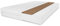 MARPUR Schaum-Kokosmatratze Kokos sylver 90X200 cm, Matratze Höhe ca. 10 cm Härtegrad H3/H4, Farbe: Weiß, Hochflexibler Schaum inkl. Bezug