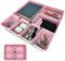 Cbilzxer Schubladen Organizer Filz, 7er-Set, Polyesterfilz, 3 Größen für Selbst gestalten Schubladen, Schublade Organizer Büro für Büro Zubehör, Schminktisch, Schlafzimme(Rosa)